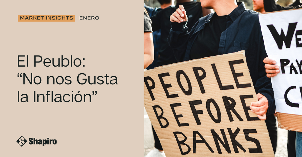 El Peublo: No nos Gusta la Inflación