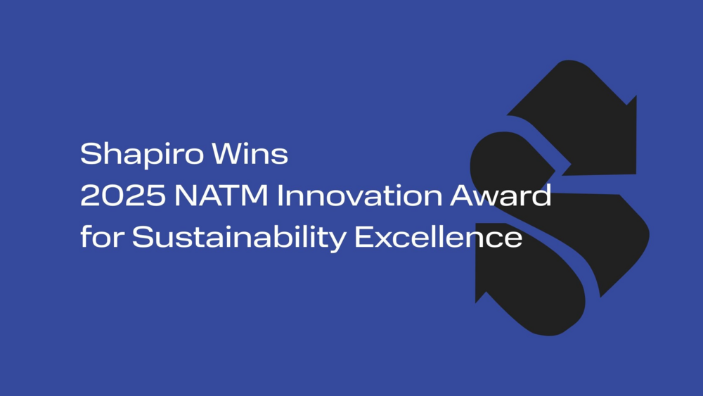 Shapiro Wins Award for Sustainability